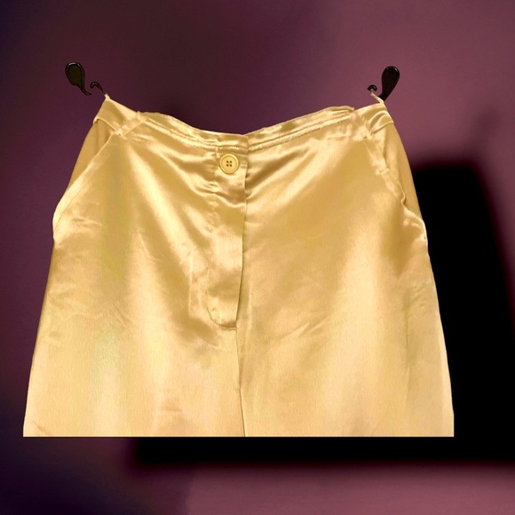 Malene Birger 2023 UNISEX NWOT silken acetate wide leg slacks. 100% authentic - Picture 2 of 7